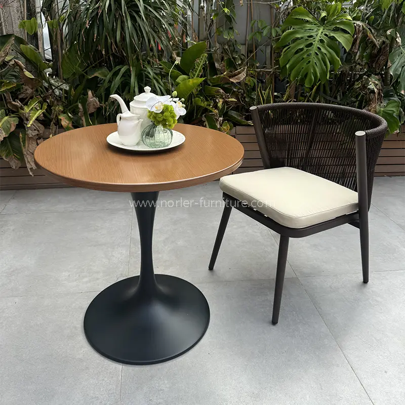 Venkovní hliníkový rám ručně tkaný olefinový lano balkon