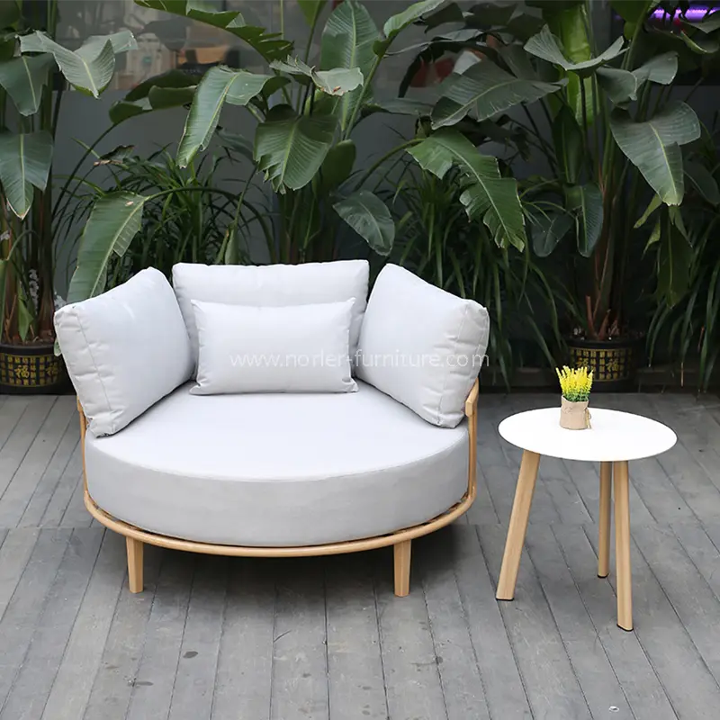 Venkovní hliníkový rám Patio Balkon kulatý nábytek