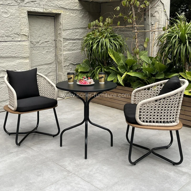 Venkovní hliníkový rám PE Rattan Garden Set