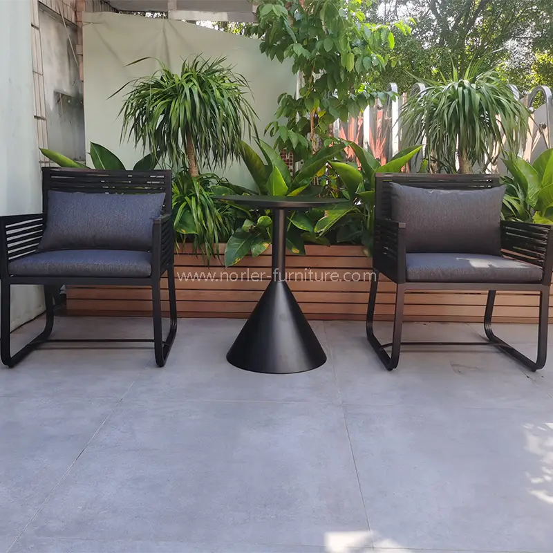 Venkovní moderní design volného času hliníkový rám tkaný pás Balkon