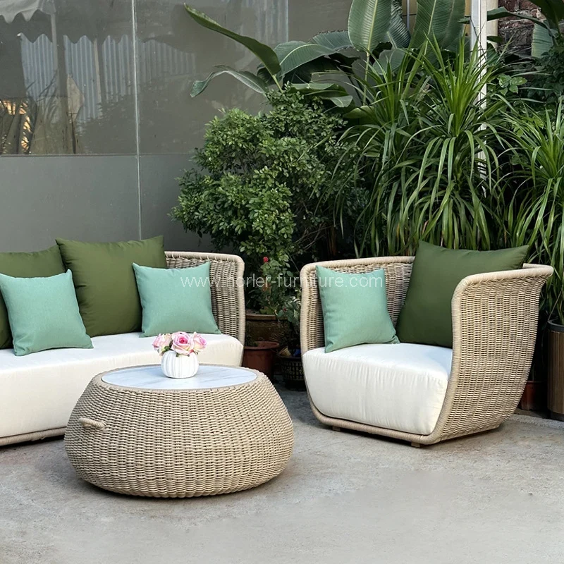 Outdoor Patio Furniture Garden Set Lape Sofa